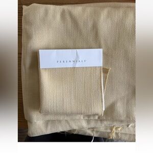 Perennials Outdoor Fabric Rough N Rowdy Straw Pale Yellow $118 Per Yard / 1 Yard